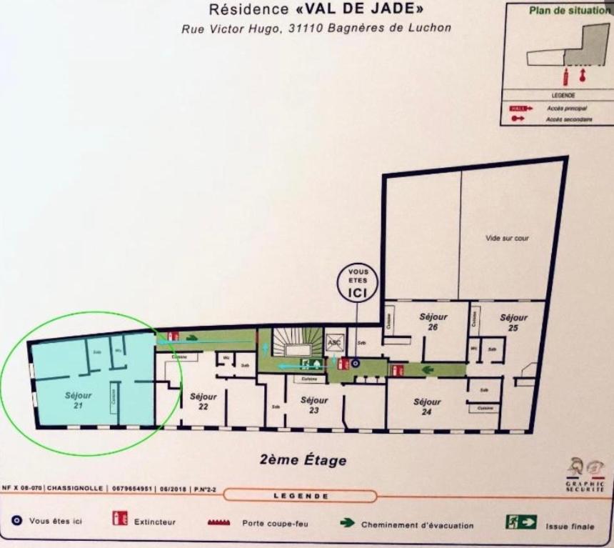 Bagneres De Luchon, Residence Val De Jade, Beau T3 Meuble, Plein Centre, Pour 4 Ou 6 Personnes Exteriör bild